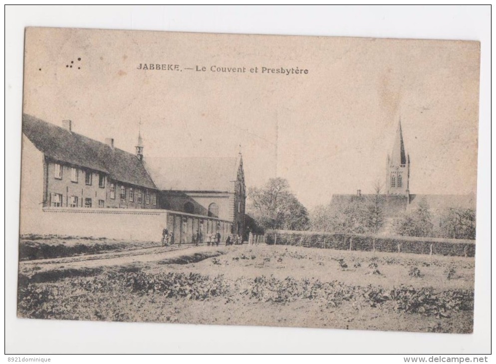 JABBEKE -  Le Couvent Et Le Presbytère - Gelopen - Jabbeke