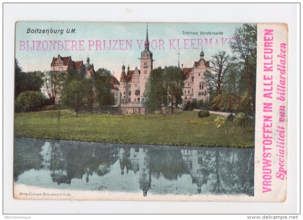 Boitzenburg Uckermark Boitzenburger Land, Schloss Vorderseite - Boitzenburg