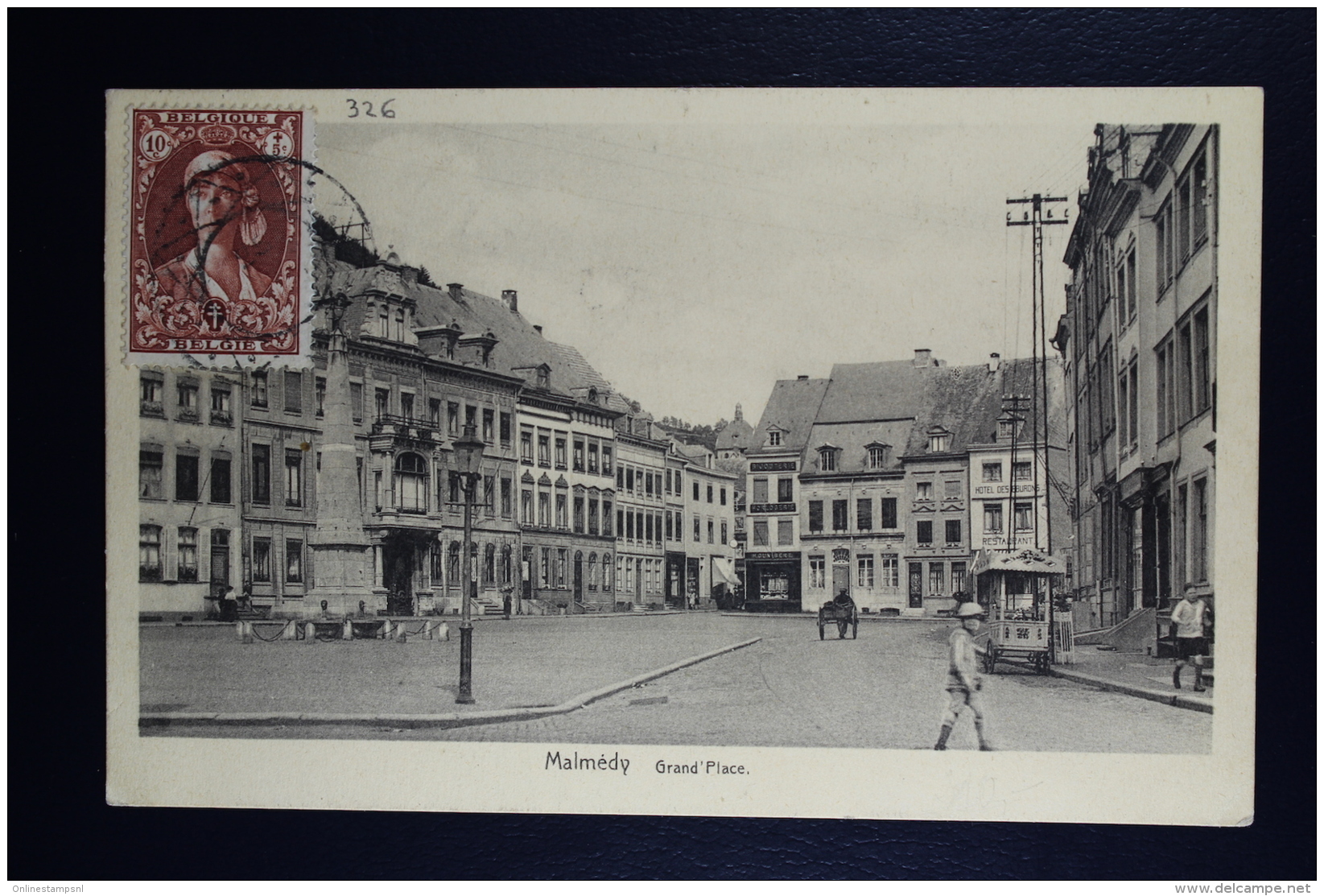 Belgium Card Malmedy To Liege 1932 OPB 326 Pair - Briefe U. Dokumente