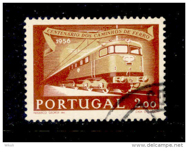 Portugal - 1956 Railway 2$00 - Af. 823 - Used - Oblitérés