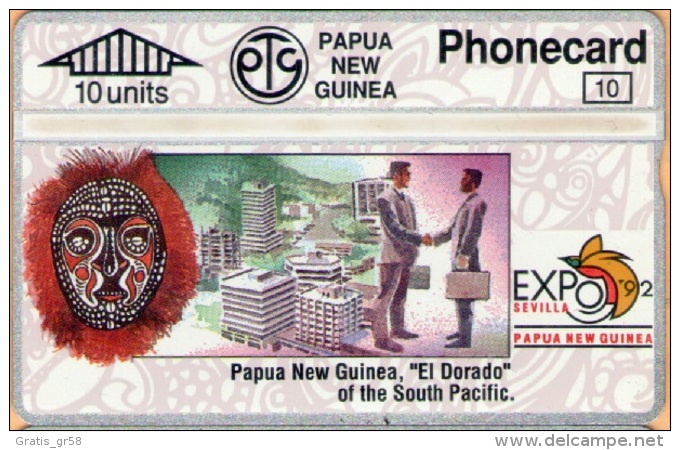 PAPUA NEW GUINEA - PNG 015a Expo '92-Investment, CN:209A, 350ex, Mint As Scan - Papua New Guinea