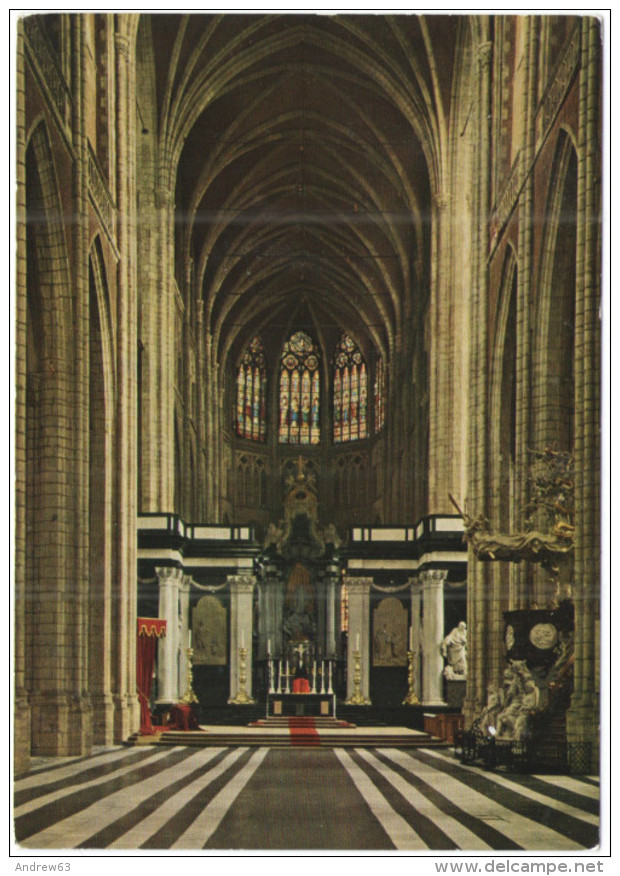 BELGIO - BELGIE - BELGIQUE - GENT - Sint-Baafskathedraal - Koor En Middenbeuk - Not Used - Gent