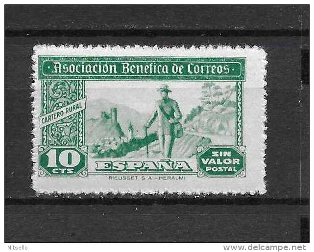 LOTE 1892 A    ///   ESPAÑA ASOCIACION BENEFICA DE CORREOS  NUEVOS ** MNH     //  ¡¡¡¡¡¡¡¡  LIQUIDATION !!!!!!!! - Charity