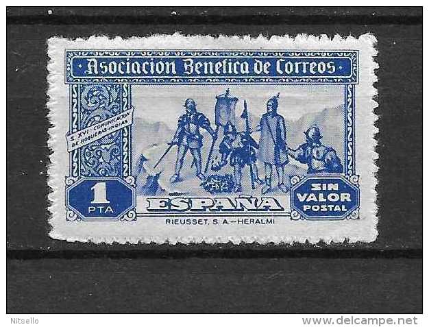 LOTE 1892 A    ///   ESPAÑA ASOCIACION BENEFICA DE CORREOS  NUEVOS ** MNH     //  ¡¡¡¡¡¡¡¡  LIQUIDATION !!!!!!!! - Wohlfahrtsmarken