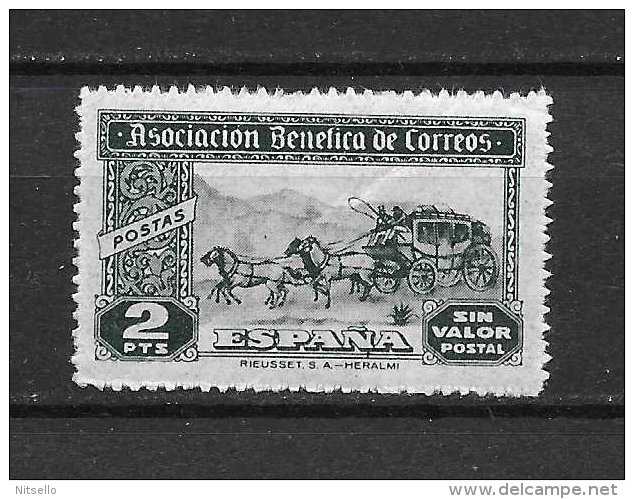 LOTE 1892 A   ///   ESPAÑA ASOCIACION BENEFICA DE CORREOS  NUEVOS ** MNH     //  ¡¡¡¡¡¡¡¡  LIQUIDATION !!!!!!!! - Wohlfahrtsmarken