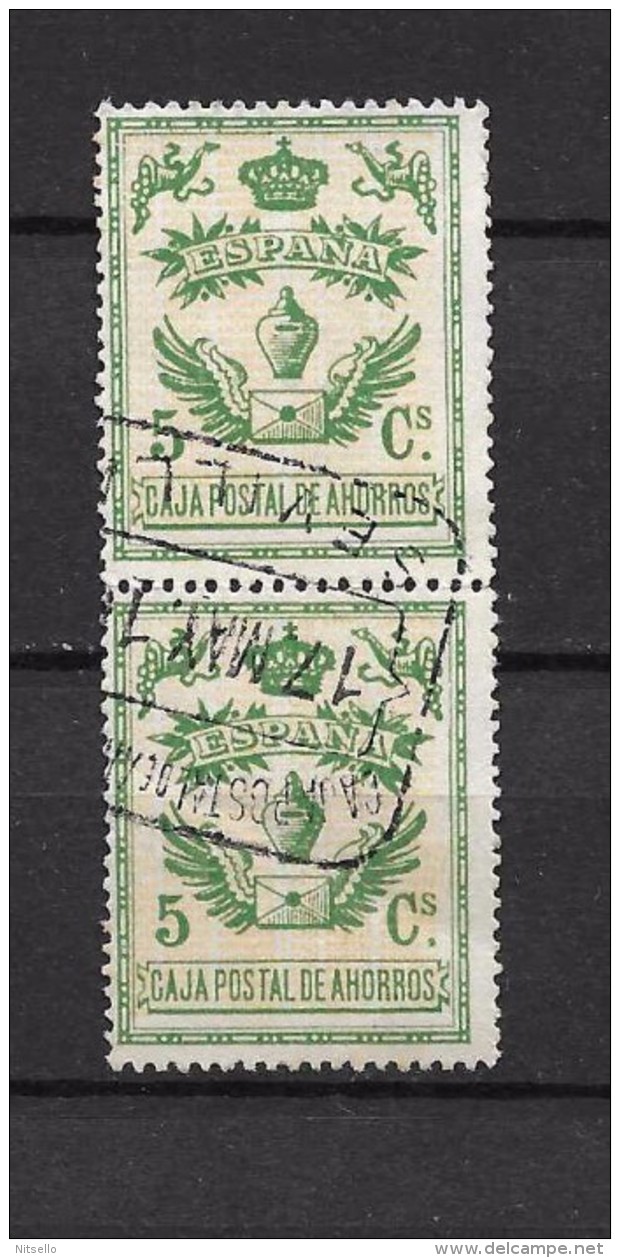 LOTE 1891B    ///   ESPAÑA  ESPAÑA 1918 CAJA POSTAL DE AHORROS 5 CTMOS    //  ¡¡¡¡¡¡¡¡  LIQUIDATION !!!!!!!! - Fiscaux