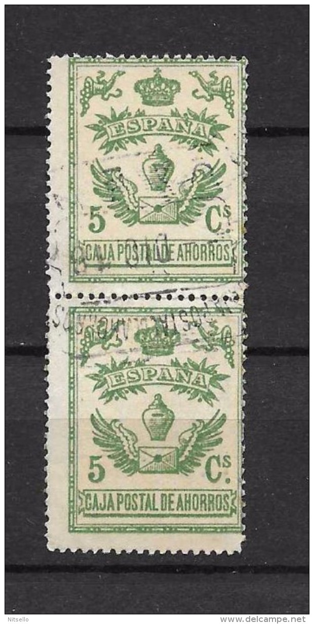 LOTE 1891B   ///   ESPAÑA  ESPAÑA 1918 CAJA POSTAL DE AHORROS 5 CTMOS    //  ¡¡¡¡¡¡¡¡  LIQUIDATION !!!!!!!! - Fiscaux