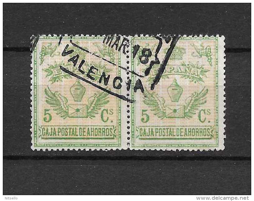 LOTE 1891B    ///   ESPAÑA  ESPAÑA 1918 CAJA POSTAL DE AHORROS 5 CTMOS    //  ¡¡¡¡¡¡¡¡  LIQUIDATION !!!!!!!! - Steuermarken