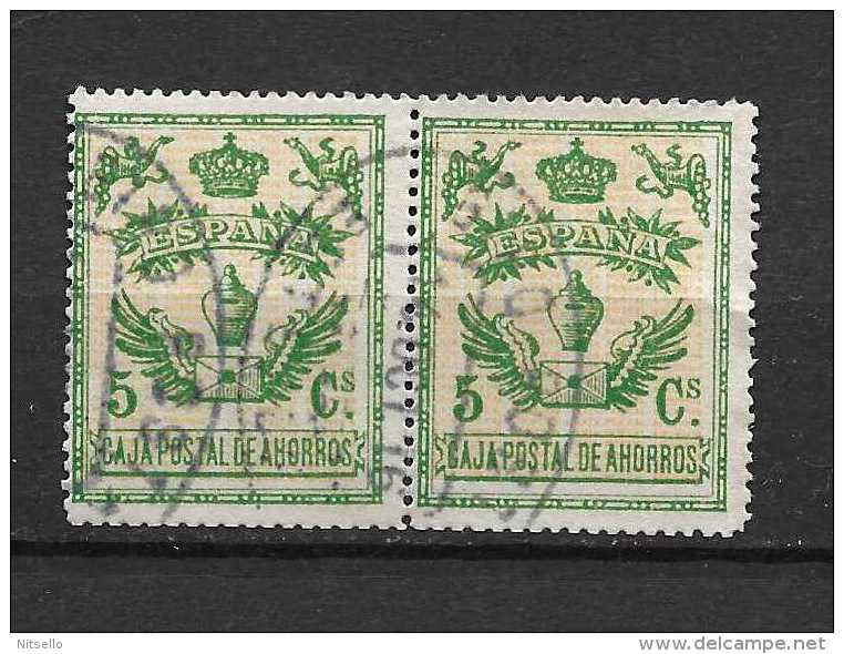 LOTE 1891B    ///   ESPAÑA  ESPAÑA 1918 CAJA POSTAL DE AHORROS 5 CTMOS    //  ¡¡¡¡¡¡¡¡  LIQUIDATION !!!!!!!! - Steuermarken