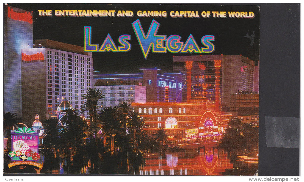 The Entertainment And Gaming Capital Of The World Casino Las Vegas Nevada United States Grote Kaart Grand Format - Las Vegas