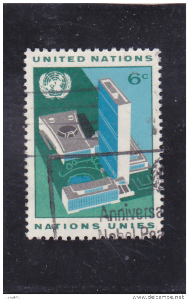 NATIONS  UNIES  1968  New York  Y.T. N° 181  Oblitéré - Usados