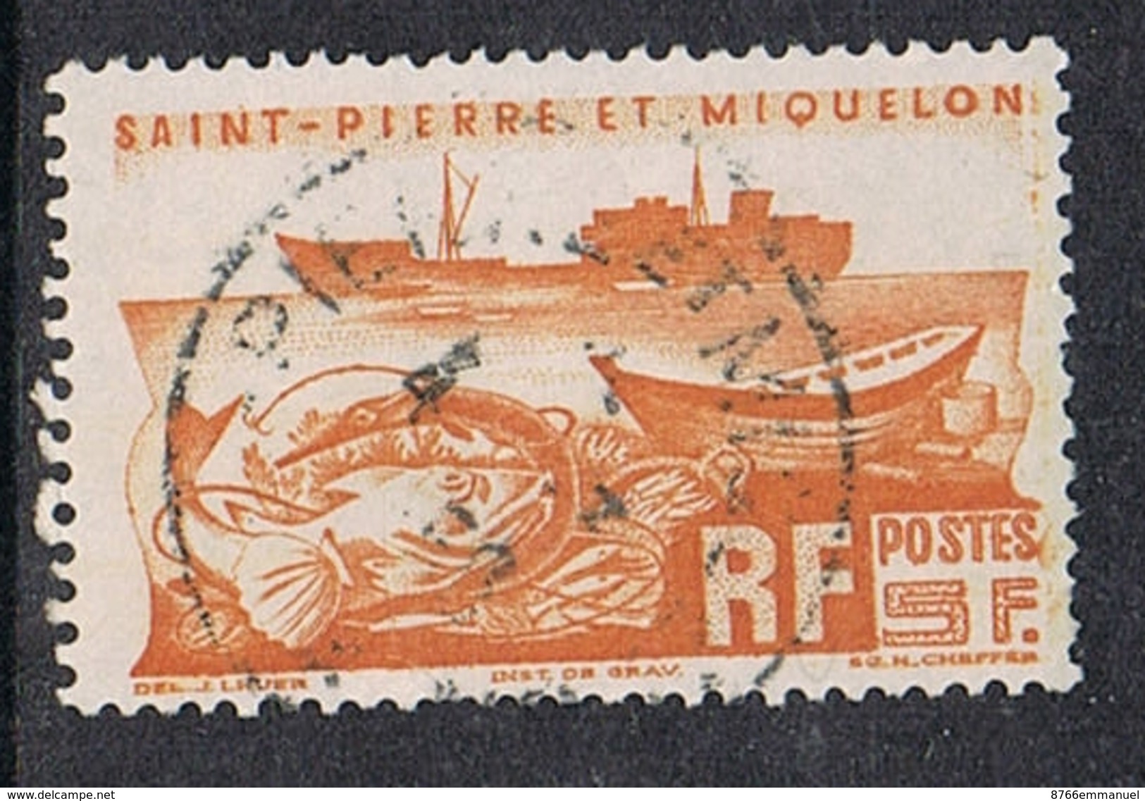 SAINT-PIERRE-ET-MIQUELON N°338 - Usati