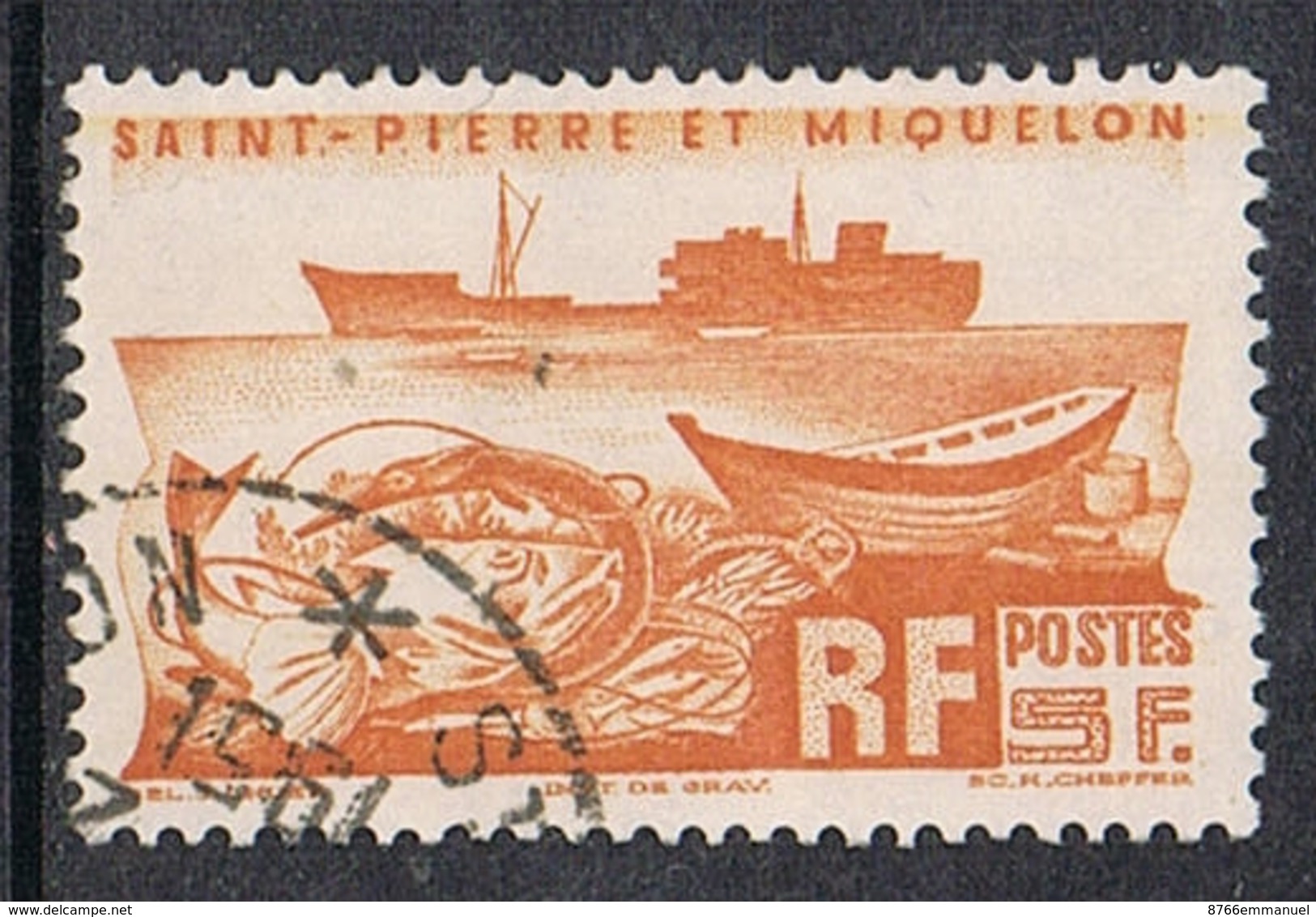 SAINT-PIERRE-ET-MIQUELON N°338 - Used Stamps