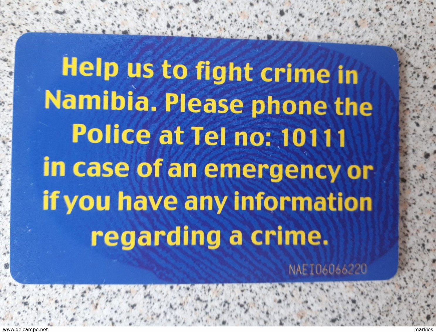 Phonecard Namibia Used - Namibia