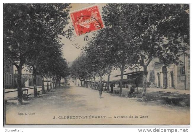CPA  Clermont L´Hérault Circulé - Clermont L'Hérault