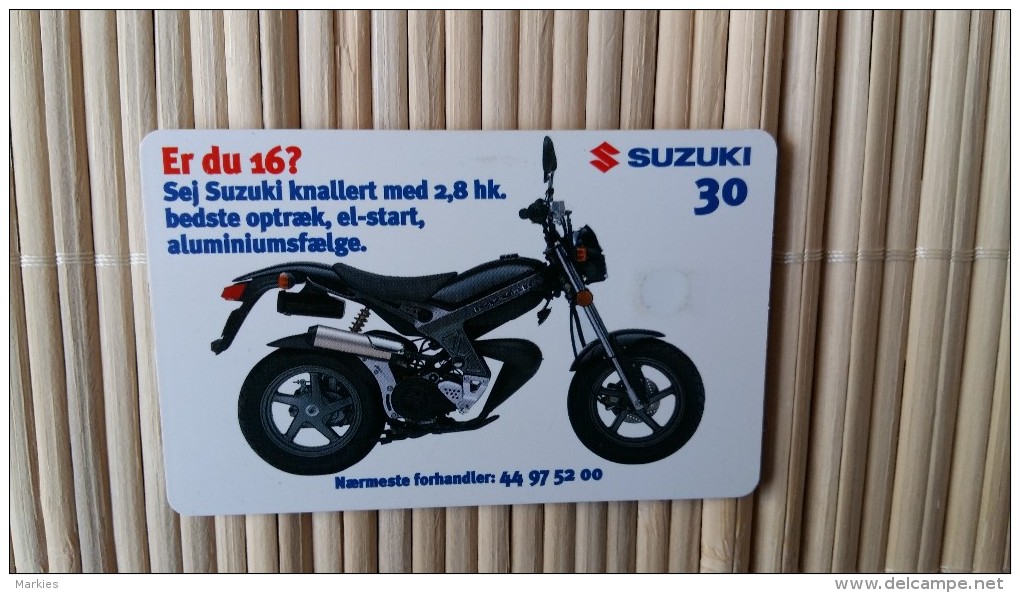 Phonecard Suzuki Motor Rare - Motos