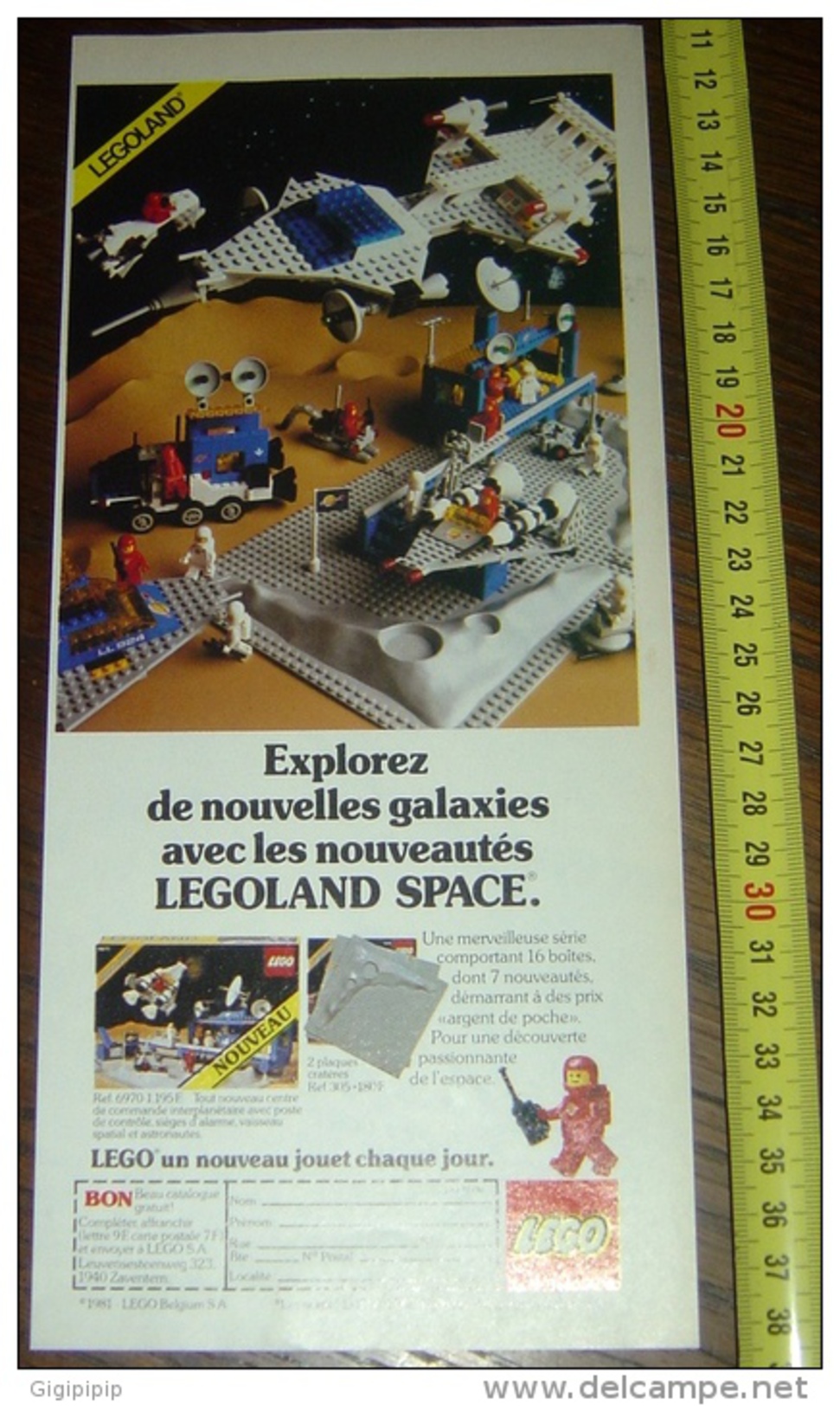 PUB PUBLICITE LEGO SYSTEM DEPANNEUSE GRAND CAMION - Collections