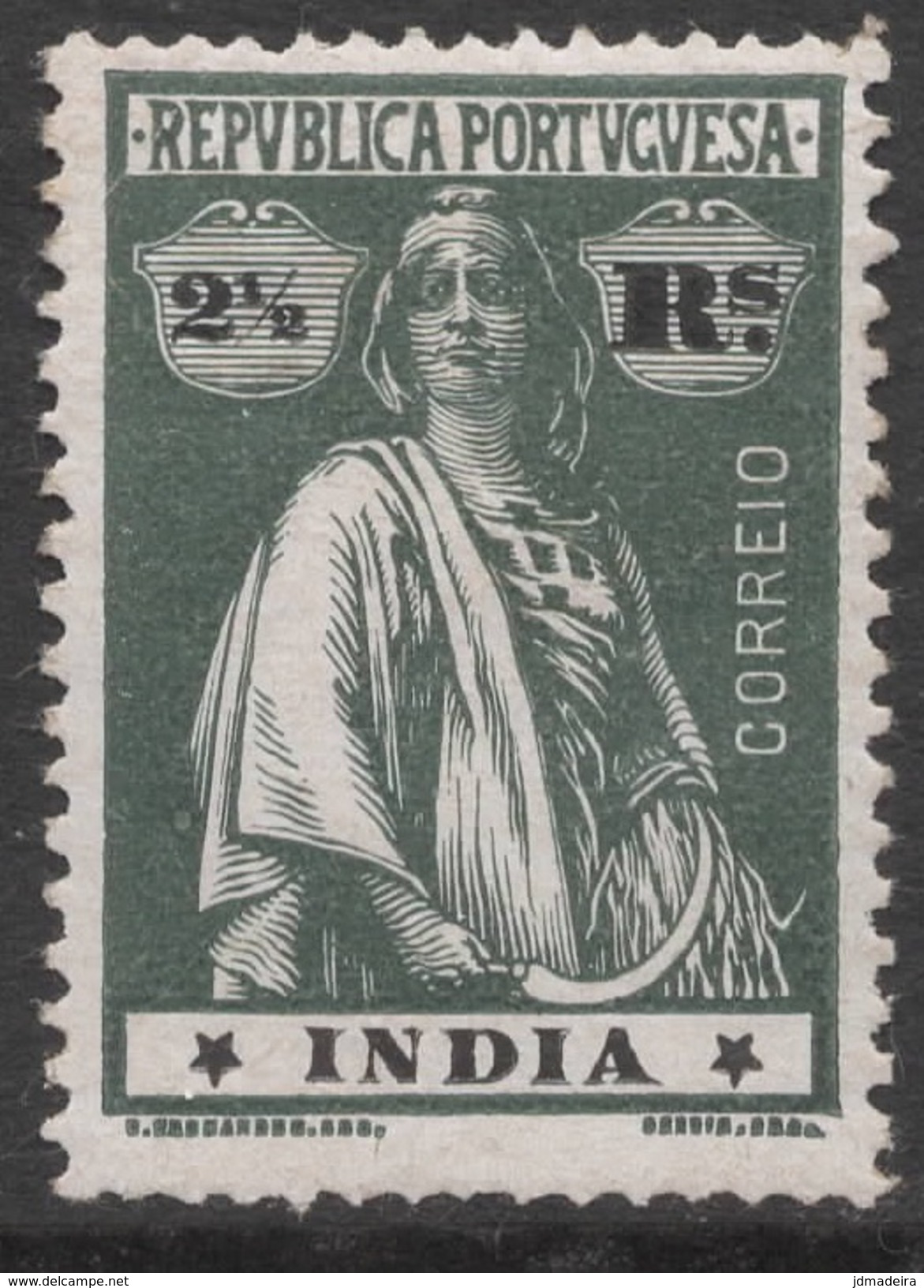 Portuguese India &ndash; 1914 Ceres Type 2½ R. - Inde Portugaise