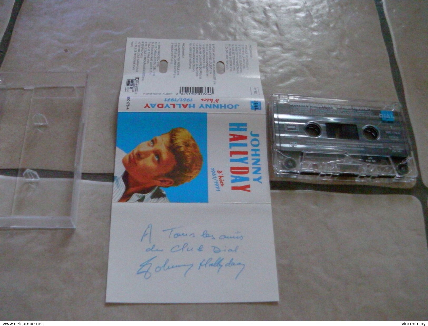 Hallyday Johnny: Johnny Hallyday D'hier 1961-1971/91 Cassette Audio - Audiokassetten