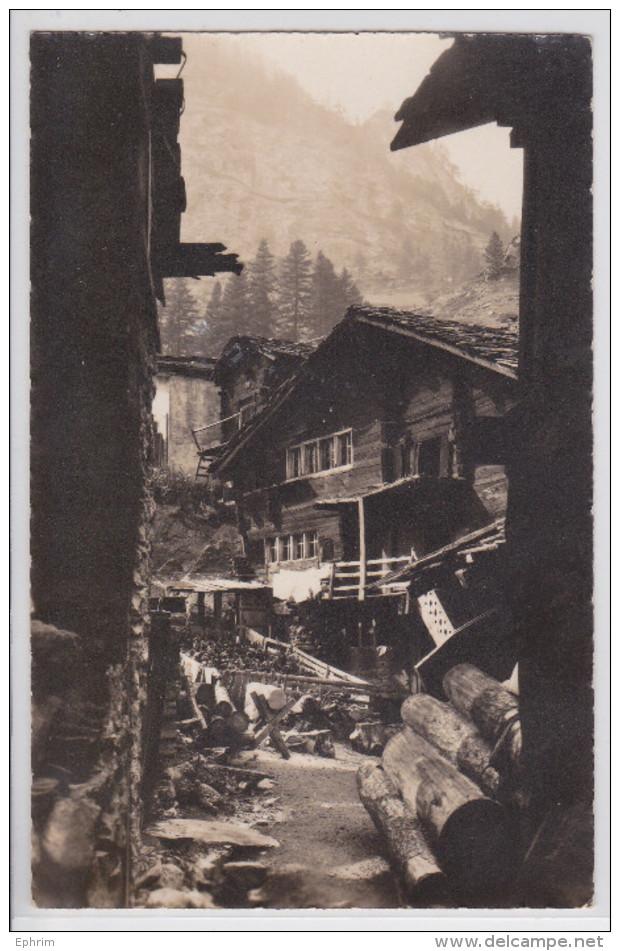 DORFPARTIE IN ZERMATT - CARTE-PHOTO - Zermatt