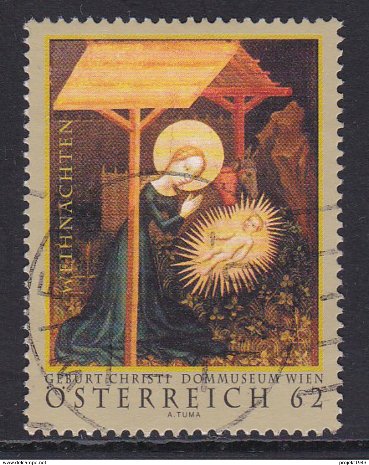 Austria 2011, Mi-Nr. 2969, Weihnachten 2011 Dommuseum Wien, Gestempelt, Siehe Scan - Used Stamps