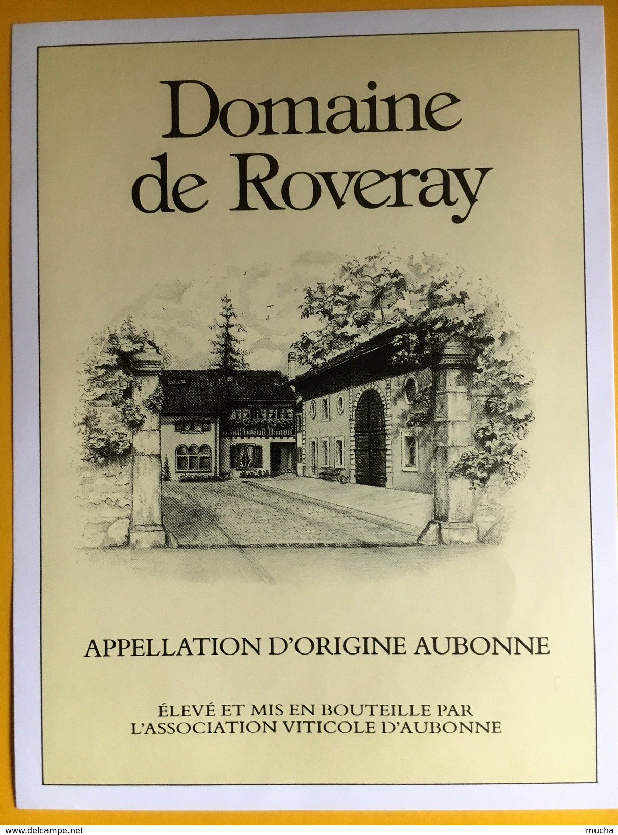 2377 - Suisse Vaud Aubonne Domaine De Roveray - Autres & Non Classés