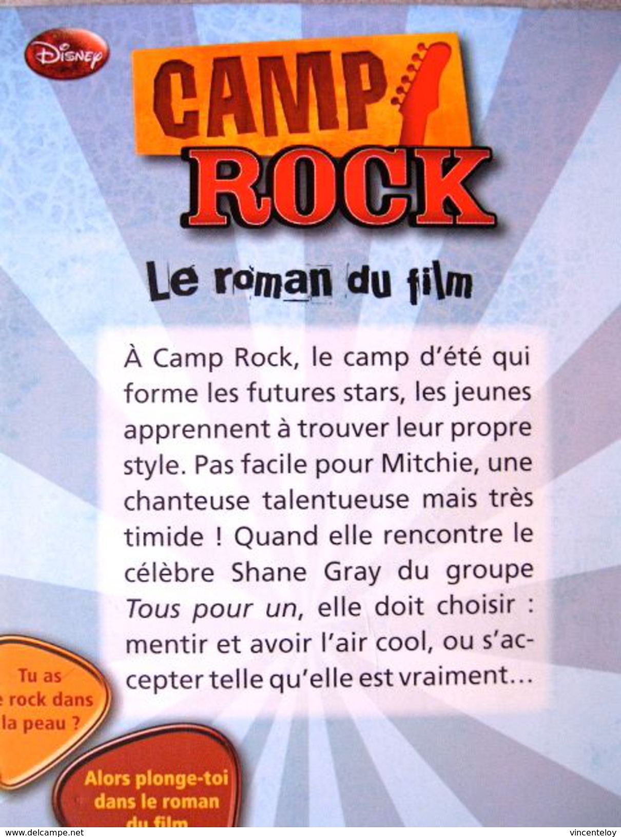 Camp Rock : Le Roman Du Film - Disney