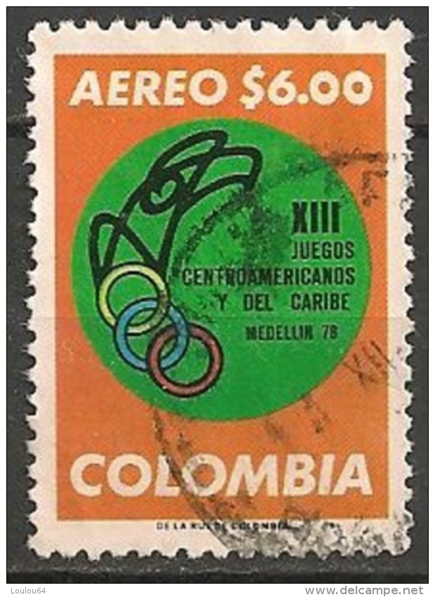 Timbres - Amérique - Colombie - Aéreo - Poste Aérienne - 6.00 P. - - Kolumbien