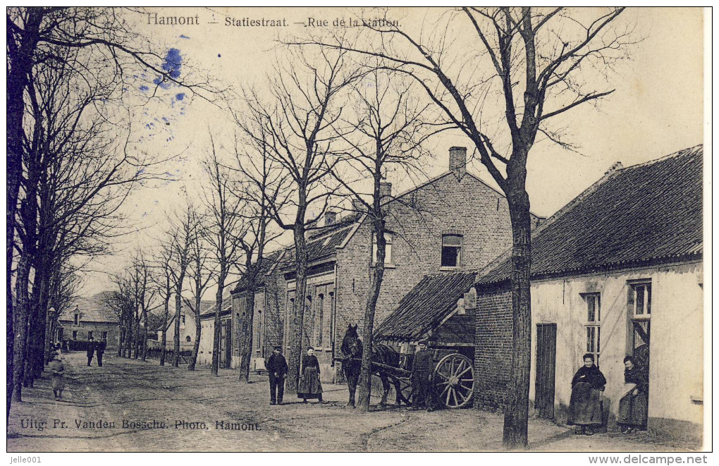 Hamont Statiestraat 1915 - Hamont-Achel