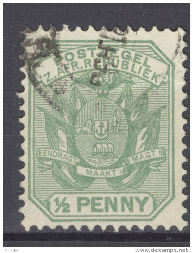 SOUTH AFRICA - TRANSVAAL 1896: YT 115, O - FREE SHIPPING ABOVE 10 EURO - Transvaal (1870-1909)