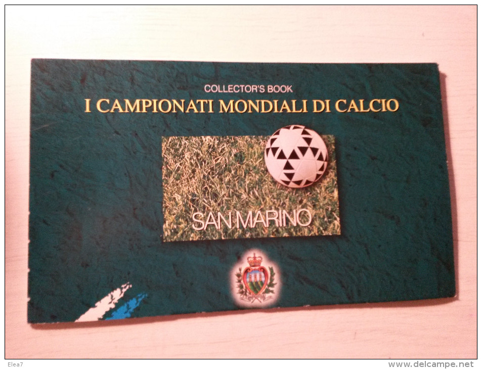 CARNET SAINT-MARIN - Campionati Mondiali Di Calcio - - Booklets