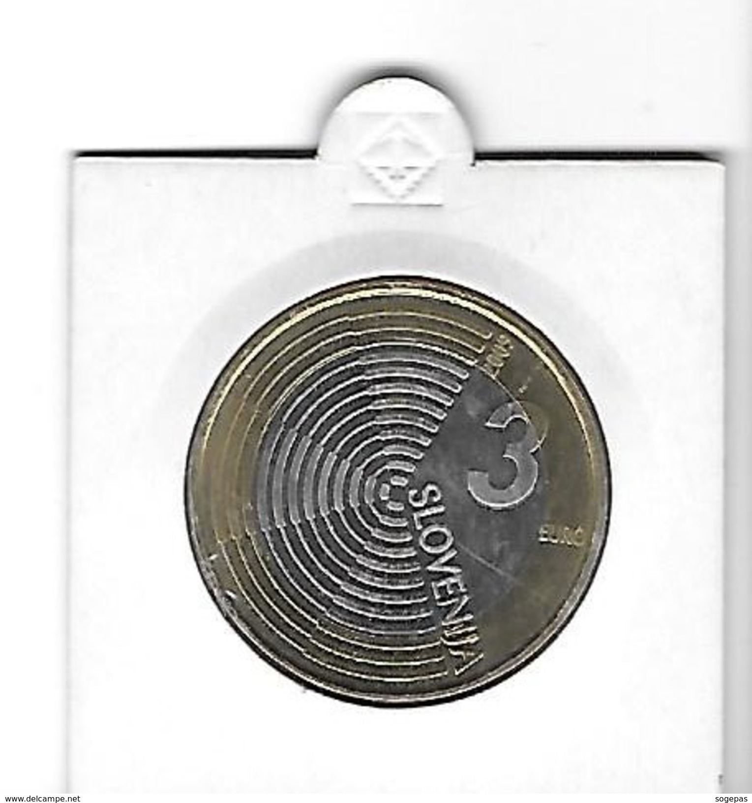 MONNAIE  SLOVENIE 2009 3 EURO NEUF SOUS BLISTER  VOIR SCANS - Slovenia