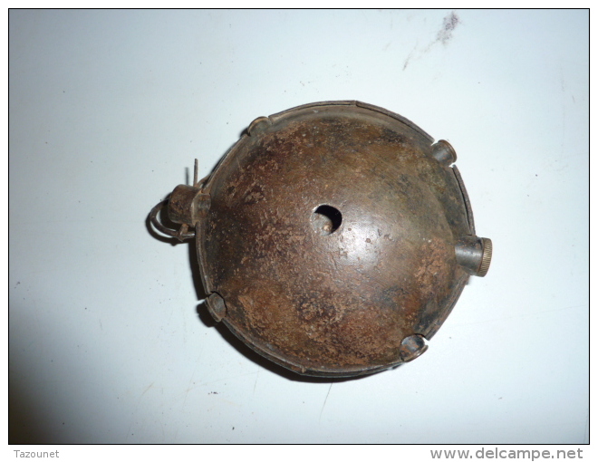 Grenade Disque Allemande WWI , Casque , Grenade, 1939-45, Mine 1914-18 - Decorative Weapons