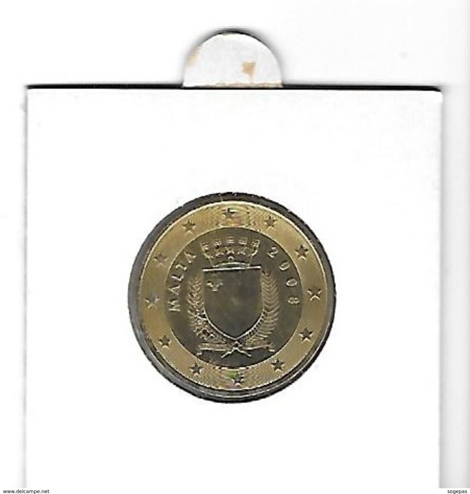 MONNAIE  MALTE 2008 50 CENT EURO  NEUF SOUS BLISTER  VOIR SCANS - Malta