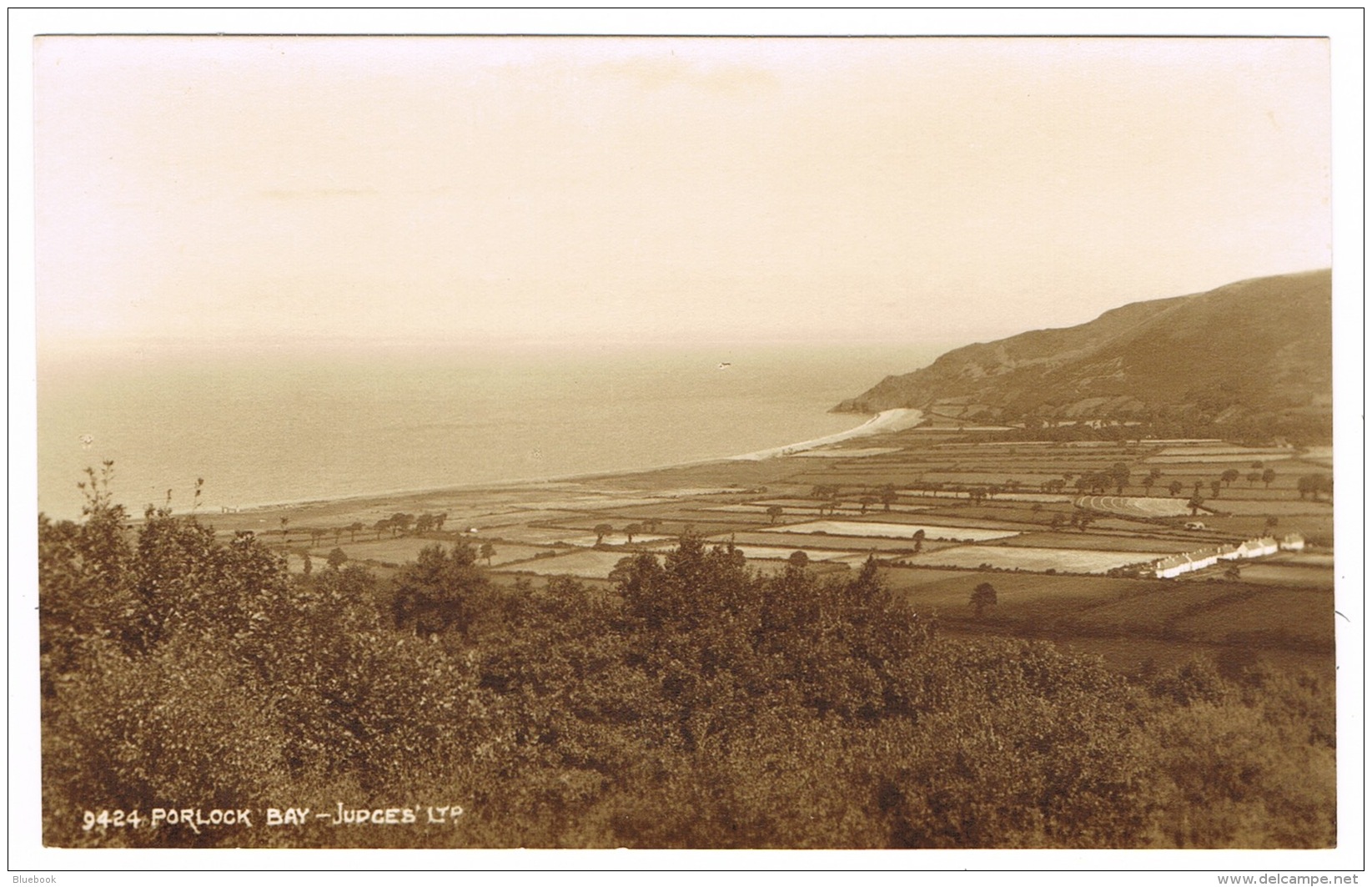 RB 1127 - Judges Real Photo Postcard - Porlock Bay - North Somerset - Minehead