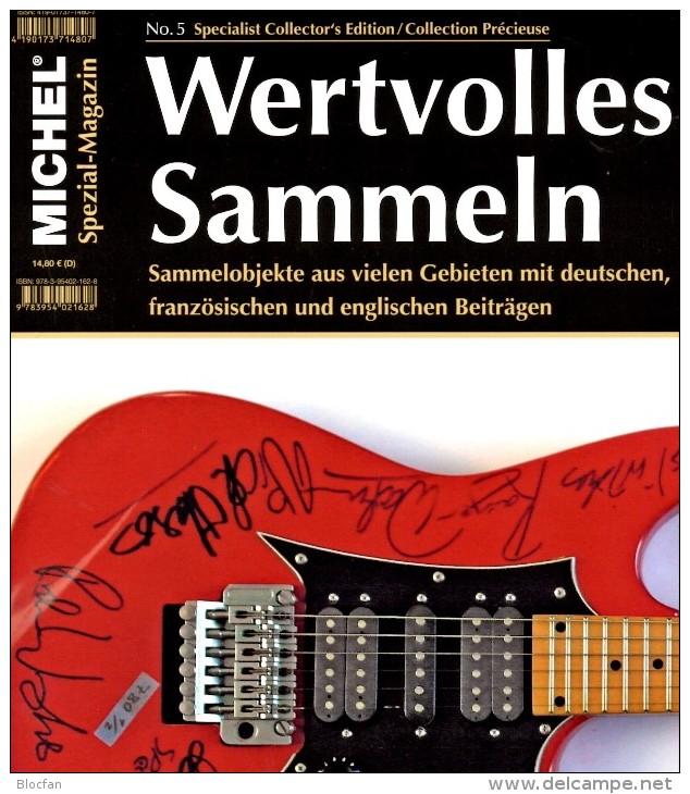 Wertvolles Sammeln Magazin-Hefte 4+5/ 2016 MICHEL neu 30€ luxus informationen of the world special magacine from Germany