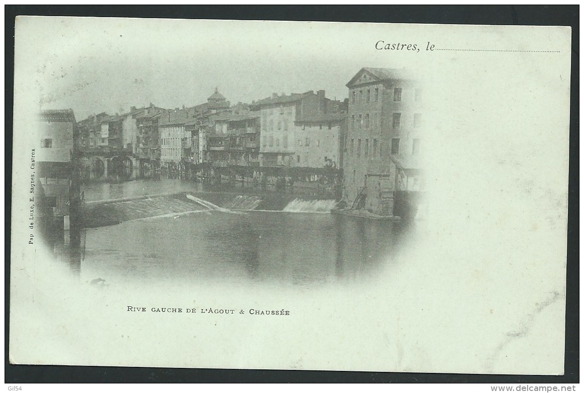 Castres, Rive Gauche De L'Agout Et Chaussée    OBE2308 - Castres