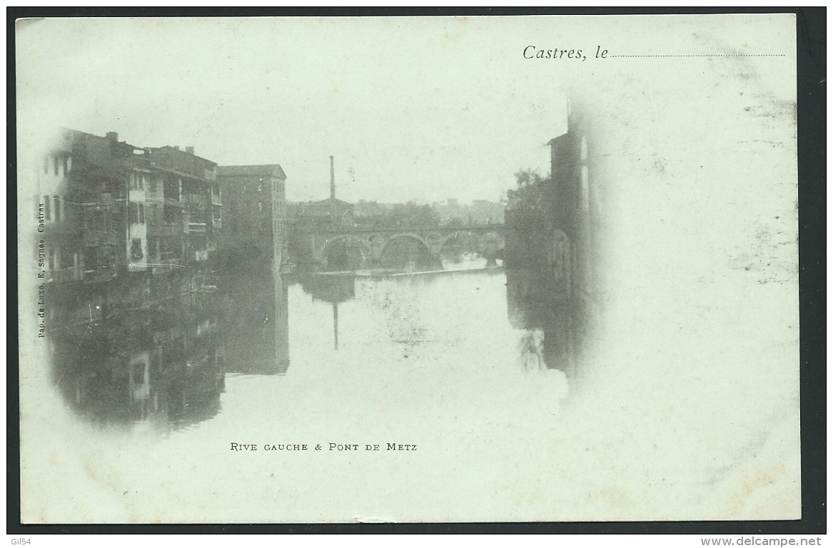 Castres  - Rive Gauche Et Pont De Metz - Obe2310 - Castres