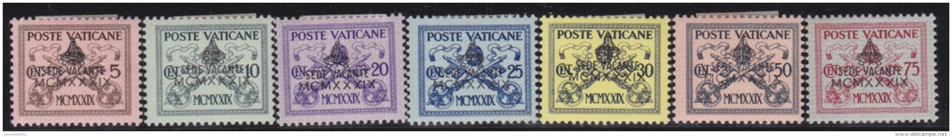 Vatican     .   Yvert    .   85  A/G         .      *       .   Ongebruikt  .     /    .  Mint-hinged - Ongebruikt