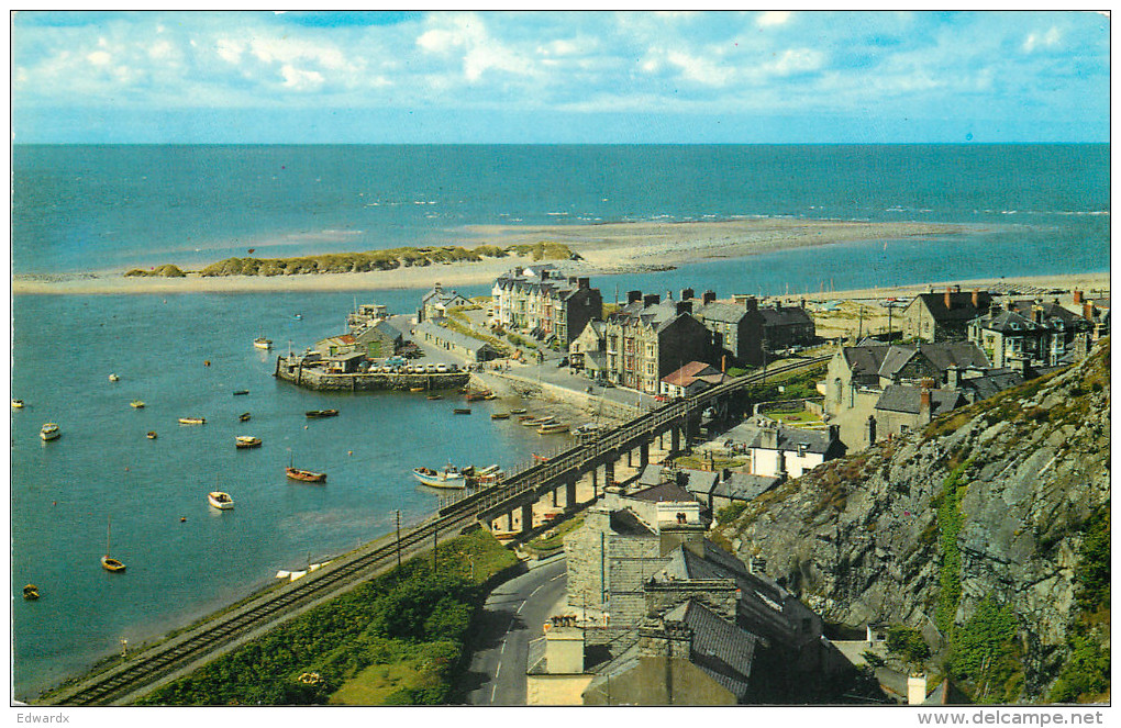 Island, Barmouth, Merionethshire, Wales Postcard Unposted - Merionethshire