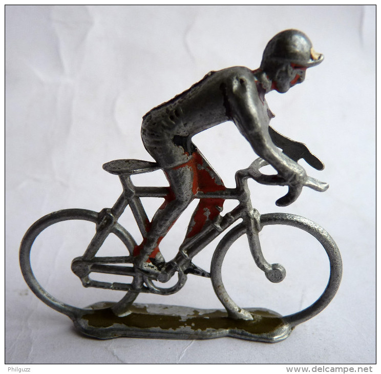 FIGURINE ALUMINIUM SALZA COURREUR DU TOUR DE FRANCE - Quiralu