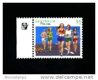 AUSTRALIA - SPORTS SERIES  $ 1  FUN RUN   REPRINT 1 KOALA  MINT NH - Essais & Réimpressions