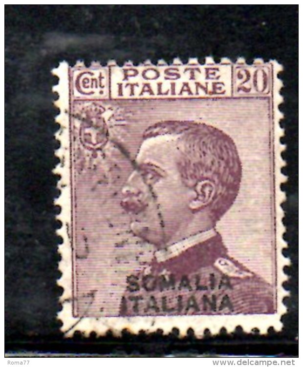 T1352 - SOMALIA 1926  , Sassone N. 95  Usato - Somalia