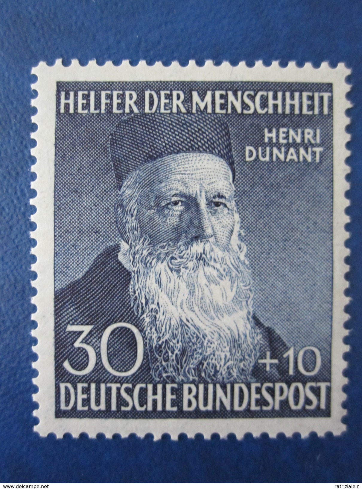 Bund Mi 159 *  Postfrisch Mit Falzrest  , Sonst Einwandfrei - Unused Stamps