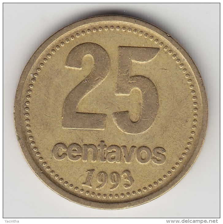 @Y@      Argentinië    25 Centavos  1993     (3536) - Argentinië