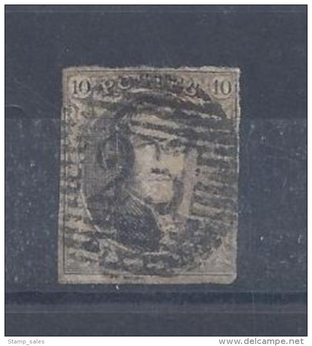 N°6A (ntz) GESTEMPELD P25 Charleroi COB € 9,00 + COBA € 2,00 - Postmarks - Lines: Perceptions