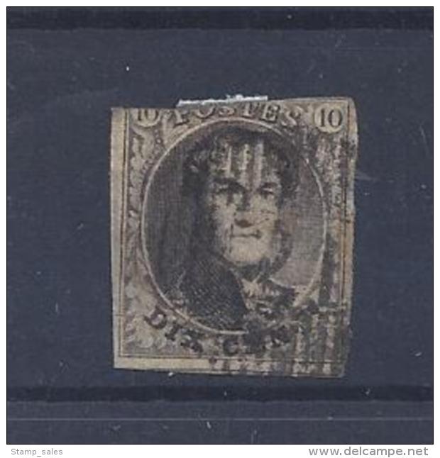 N°6A (ntz) GESTEMPELD D21 Havelange COB € 9,00 + COBA € 15,00 - Postmarks - Lines: Distributions