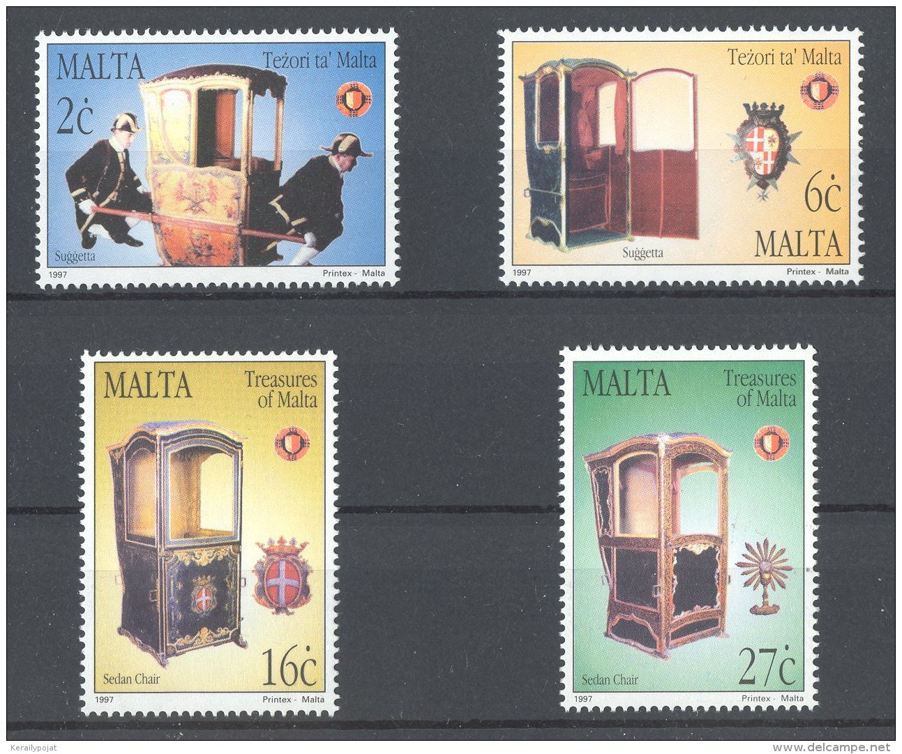 Malta - 1997 Art Treasures MNH__(TH-17964) - Malta