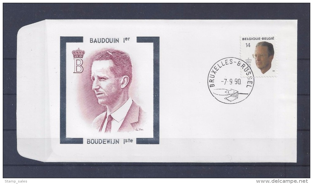 N°2382FDC GESTEMPELD Bruxelles - Brussel COB € 6,00 - 1981-1990