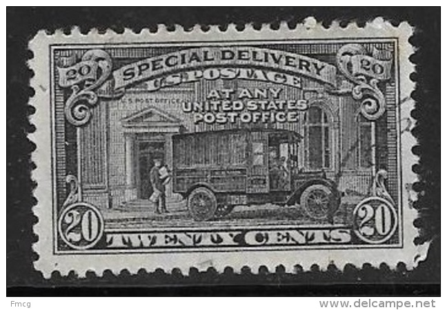 1944 Special Delivery, 20 Cents, Perf 11x10-1/2, Used - Special Delivery, Registration & Certified